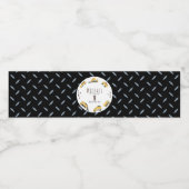 かわいいダンプトラック建築トラック誕生日 ペットボトルラベル (シングルラベル)