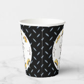 かわいいダンプトラック建築トラック誕生日 紙コップ (右)