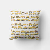 かわいいダンプトラック建築トラック クッション (裏面)