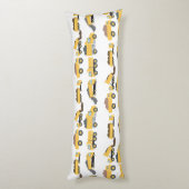 かわいいダンプトラック建築トラック ボディピロー (裏面 (縦))