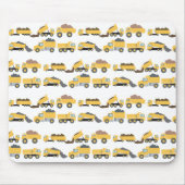 かわいいダンプトラック建築トラック マウスパッド (正面)