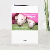 かわいいダンボラートバレンタインカード シーズンカード (裏面)