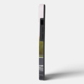 かわいいダークグレーの迷彩柄パーソナライズされた写真 Case-Mate iPhoneケース (裏面 / 左)