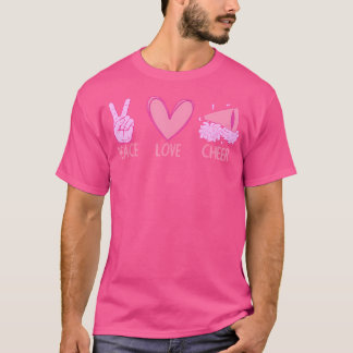 かわいいチアリーダーの女の子たち チア Tシャツ