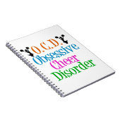 かわいいチアリーティング ノートブック (右側)