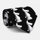 かわいいチェス駒 ネクタイ (ロール)