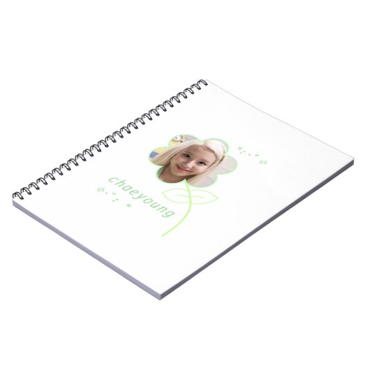 かわいいチェヤウン·クポップの210代の度の美 ノートブック (左側)