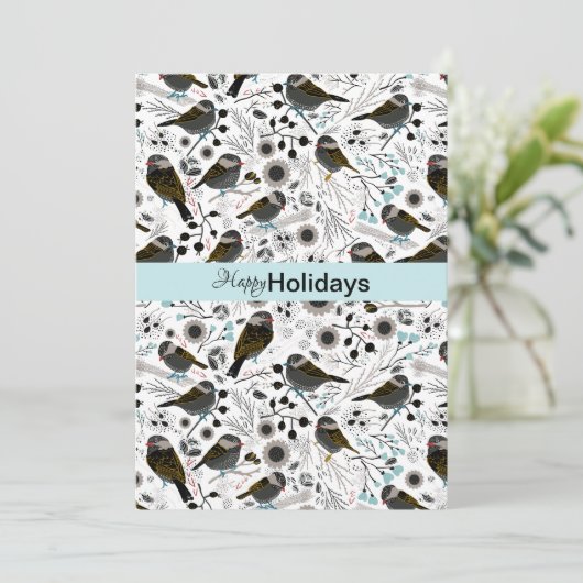 かわいいチカディーのグリーティング シーズンカード (スタンド正面)