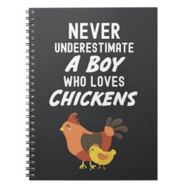 かわいいチキンギフト 赤ちゃん 男の子 子供 動物好き ノートブック