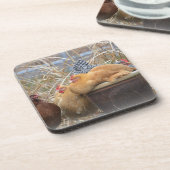 かわいいチキンコースター コースター (左側)