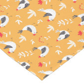 かわいいチキンズテーブルランナー ショートテーブルランナー (コーナー)