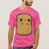かわいいチキンナゲット Tシャツ (正面)