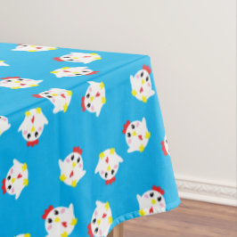 かわいいチキンファームキッズ1st誕生日パーティー テーブルクロス