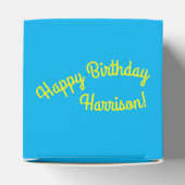 かわいいチキンファームキッズ1st誕生日パーティー フェイバーボックス (上部)