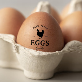 かわいいチキンファーム新鮮なフローラ卵 ラバースタンプ