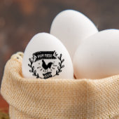 かわいいチキンファーム新鮮なフローラ卵 ラバースタンプ