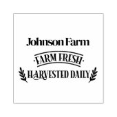 かわいいチキンファーム新鮮な卵カートン名を追加 ラバースタンプ (インプリント)