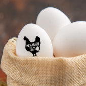 かわいいチキンファーム生卵カートン ラバースタンプ