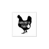 かわいいチキンファーム生卵カートン ラバースタンプ (インプリント)
