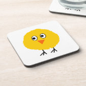 かわいいチキン漫画 コースター (左側)