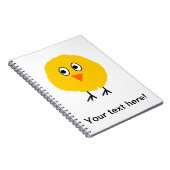 かわいいチキン漫画 ノートブック (右側)