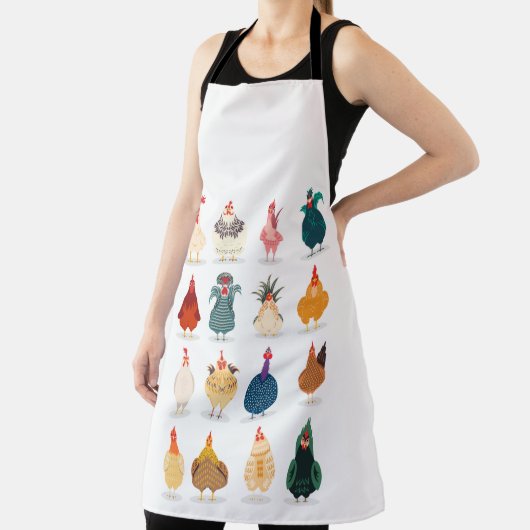 かわいいチキン エプロン (インサイチュ)