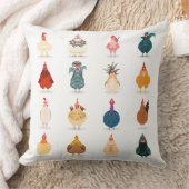 かわいいチキン クッション (ブランケット)