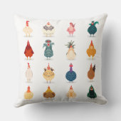 かわいいチキン クッション (裏面)