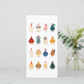 かわいいチキン シーズンカード (スタンド正面)