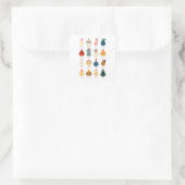 かわいいチキン スクエアシール (バッグ)