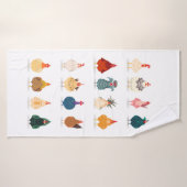 かわいいチキン バスタオル (バスタオル)