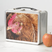 かわいいチキン メタルランチボックス (インサイチュ)