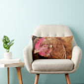 かわいいチキン ランバークッション (椅子)