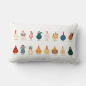 かわいいチキン ランバークッション (裏面)