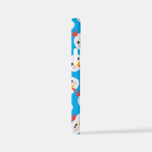 かわいいチキン iPhoneケース (右側面)