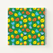 かわいいチクキュートな靴下 ノートブック (裏面)