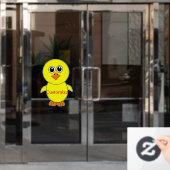 かわいいチックサンダー_コーブ ウィンドウサイン (オフィスドア)