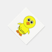 かわいいチックサンダー_コーブ スタンダードカクテルナプキン (角)