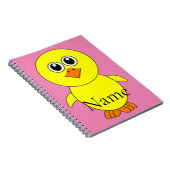 かわいいチックサンダー_コーブ ノートブック (右側)