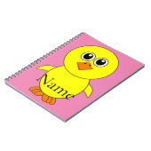 かわいいチックサンダー_コーブ ノートブック (左側)