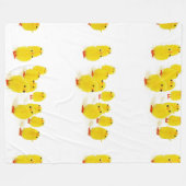 かわいいチックスフリースブランケット フリースブランケット (正面(横))