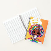 かわいいチビキャラクターのノートブックデザイン / チビ ノートブック (内部)