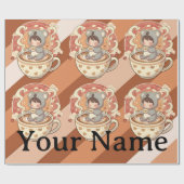 かわいいチビコアラの冒険 ギフト包装紙 ラッピングペーパー (フラット)