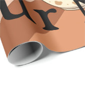 かわいいチビコアラの冒険 ギフト包装紙 ラッピングペーパー (ロールコーナー)