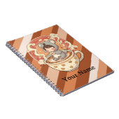 かわいいチビコアラの大冒険スパイラルノート ノートブック (右側)