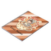 かわいいチビコアラの大冒険スパイラルノート ノートブック (左側)