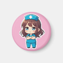 かわいいチビナース - プロフェッショナルで落ち着いたデザイン