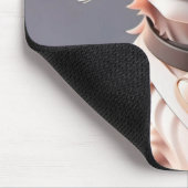 かわいいチビ(小さくかわいく書いた感じ)ゴールデンレトリバーパピー マウスパッド (コーナー)