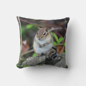 かわいいチムンク自然野生動物 クッション (正面)