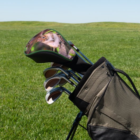 かわいいチムンク野生動物パーソナライズされた動物 ゴルフヘッドカバー (インサイチュ)